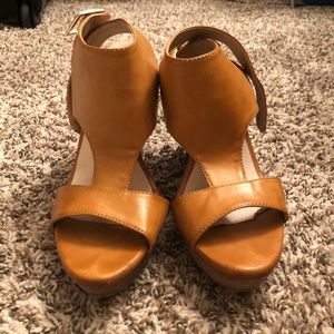 Tan wedges